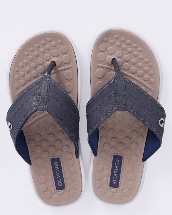 Chinelo Masculino Cartago Veneto III Bege 43/44