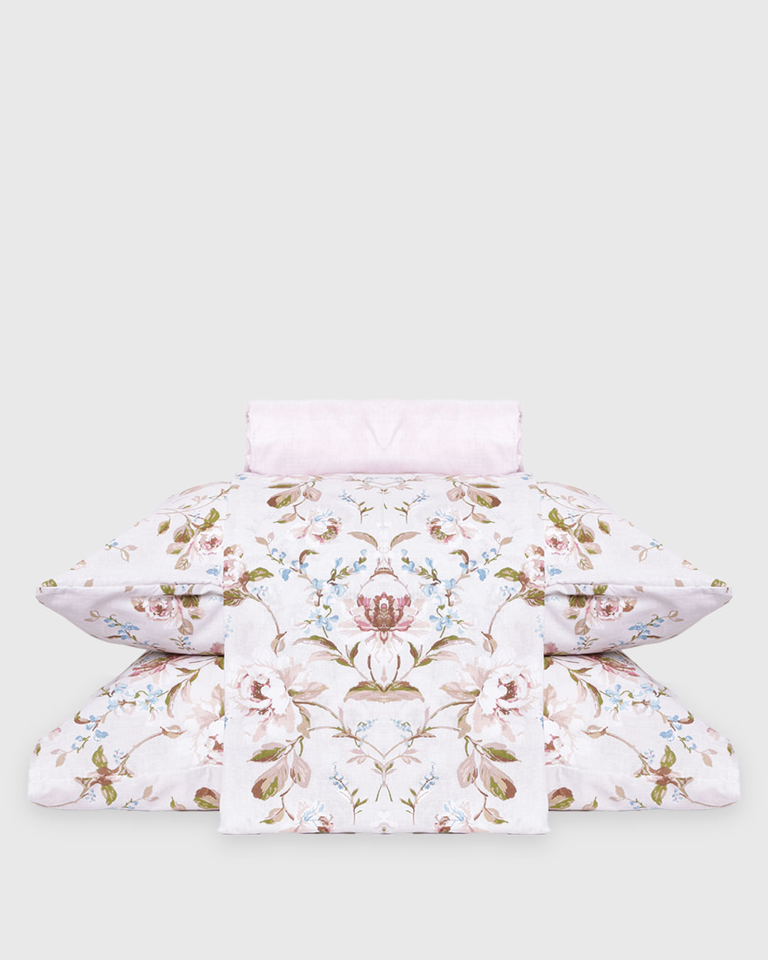 Jg-De-Cama-Attuale-150-Fios-Queen---Cinza-Floral