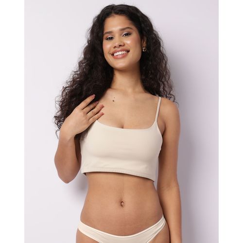 Sutiã Feminino Top sem Bojo Bege