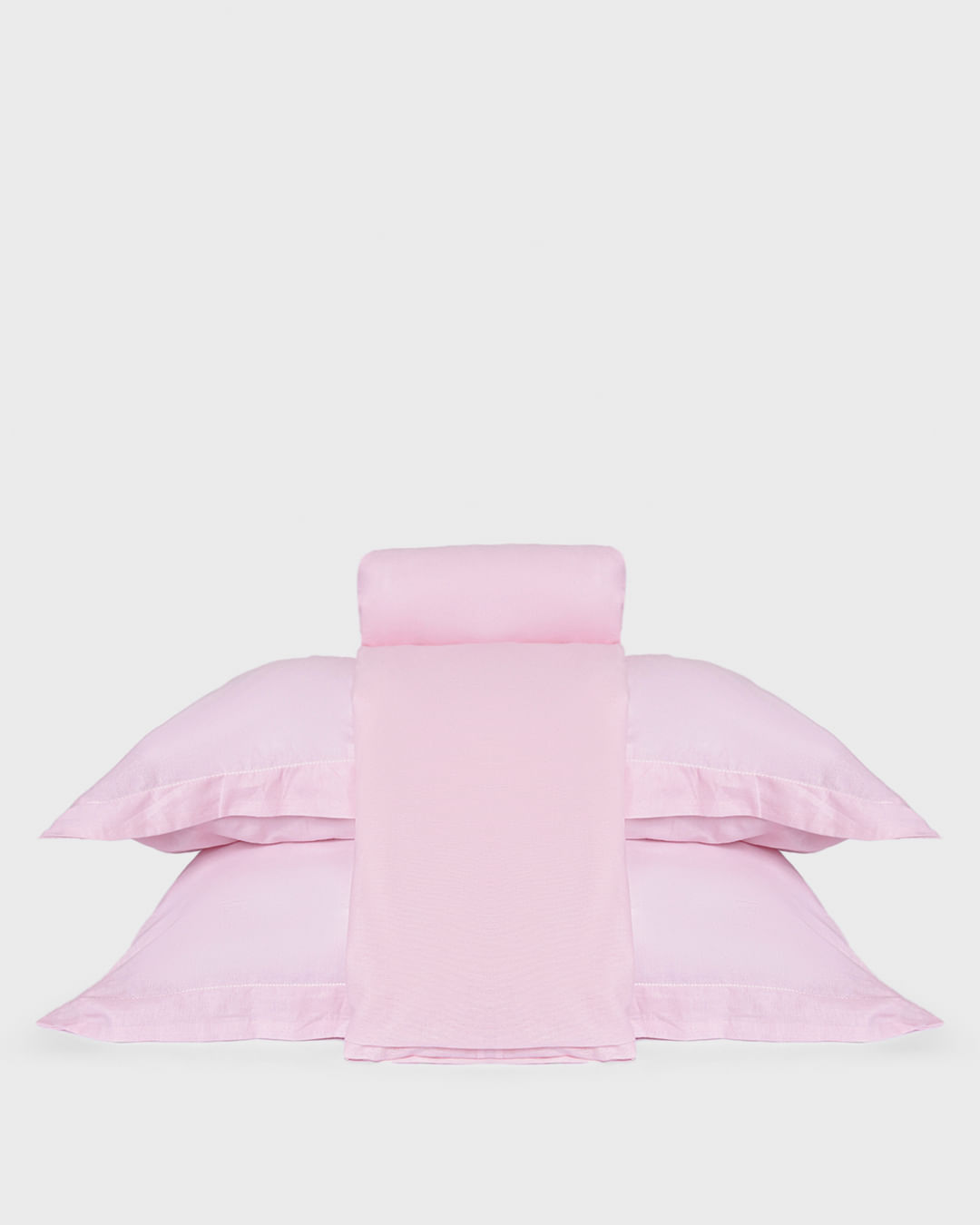 Jg-De-Cama-King-Algo-130-Fios-4pcs---Rosa-Claro