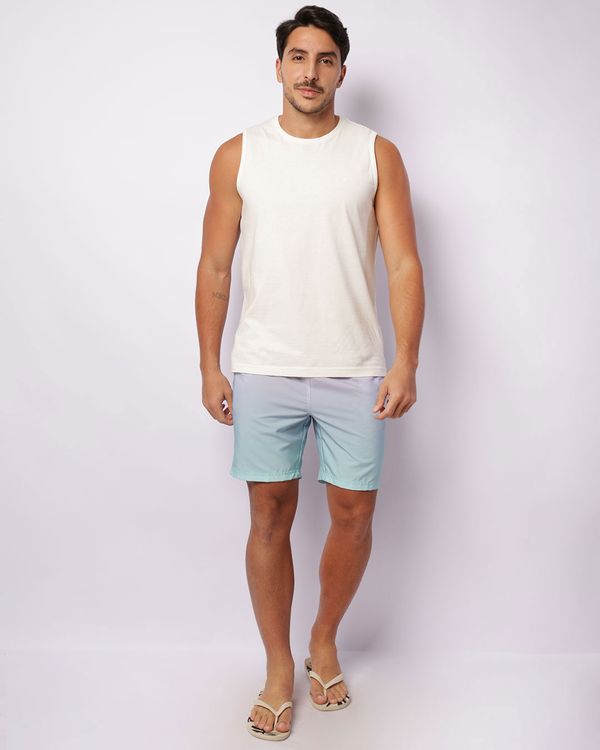 Short Masculino Surf Degradê Com Bolsos Lilás P