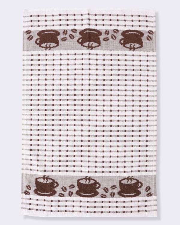 Pano De Copa 42cm x 63cm Com Estampas E Cores Sortidas UN