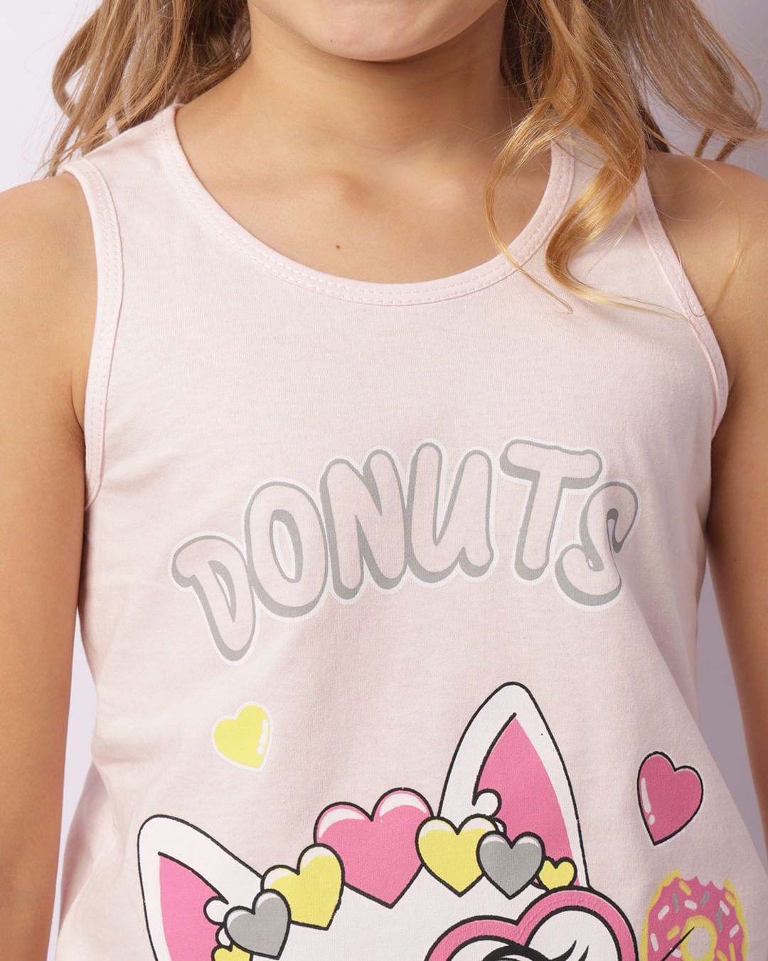 Pijama-Regata-Infa-48-Gata-Donuts---Rosa-Claro