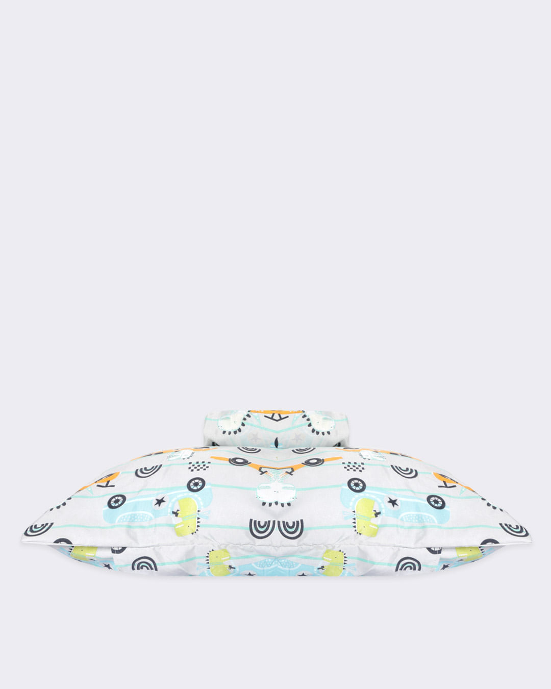Jg-Cama-St-2-Pcs-Dino-Carro---Cinza
