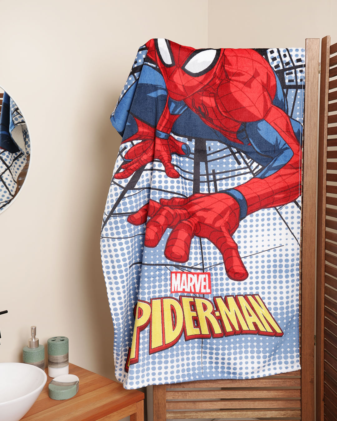 Toalha-Bh-Veludo-70x130-Spider-Thwip---Estampado