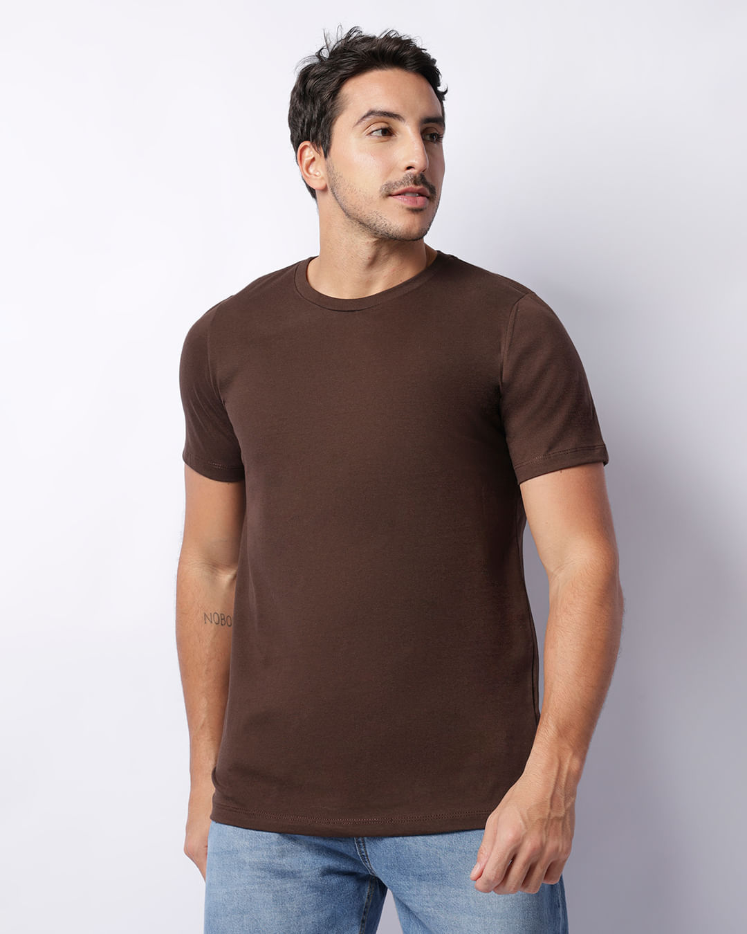 Camiseta-Basic-Gc-Ref-810--Marrom-Pgg---Marrom