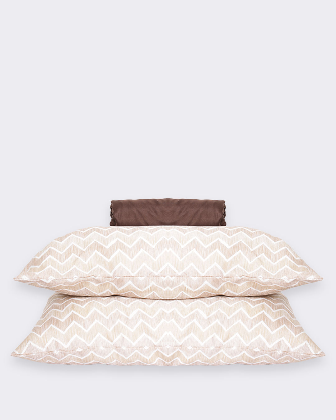 Jg-De-Cama-Queen-3-Pcs-Etnico---Marrom-Escuro