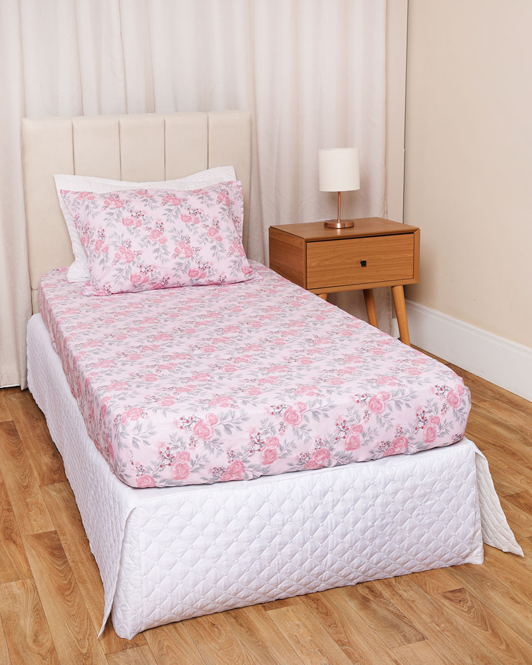 Jg-De-Cama-St-2-Pc-100--Algodao-Est---Rosa-Floral