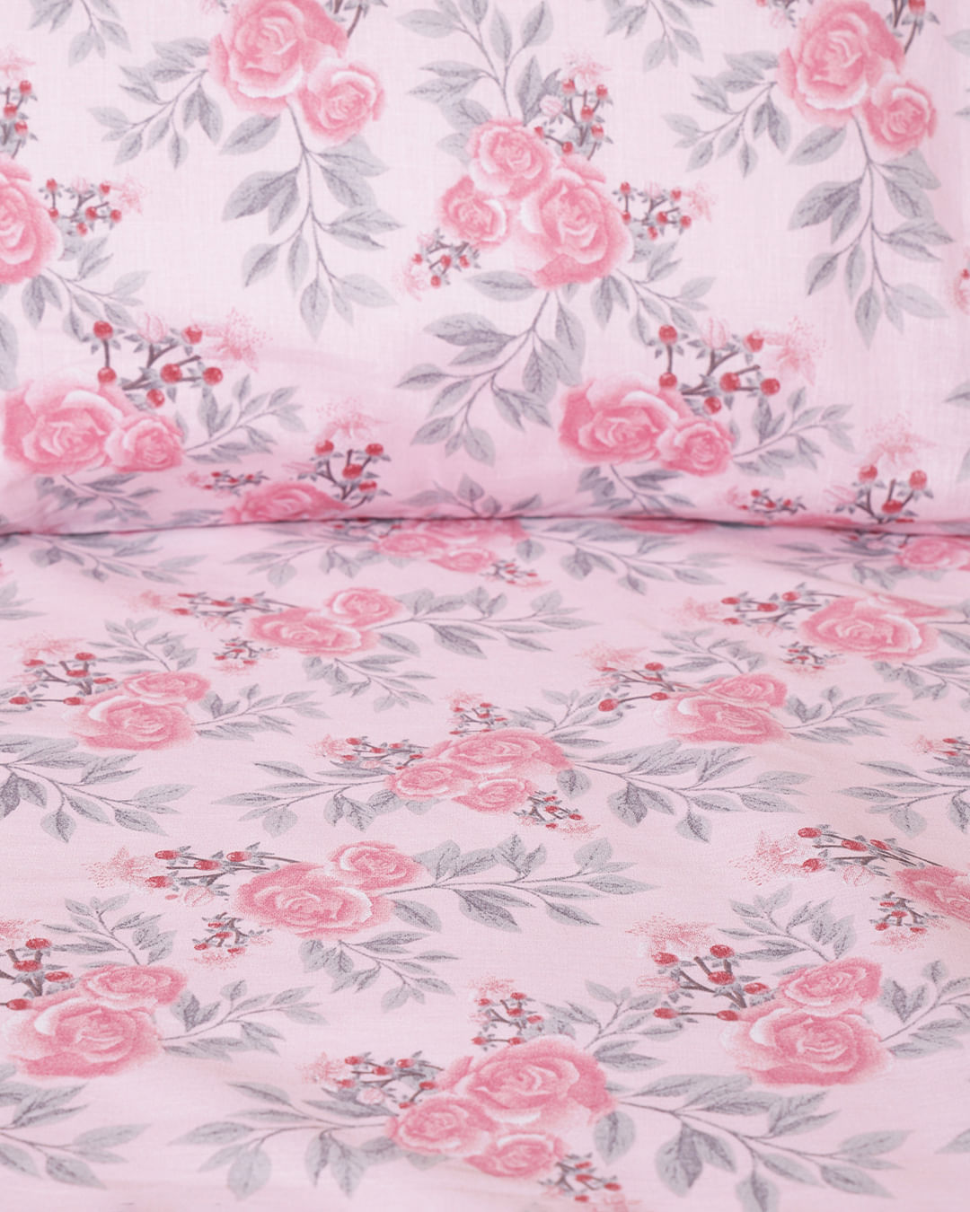 Jg-De-Cama-St-2-Pc-100--Algodao-Est---Rosa-Floral