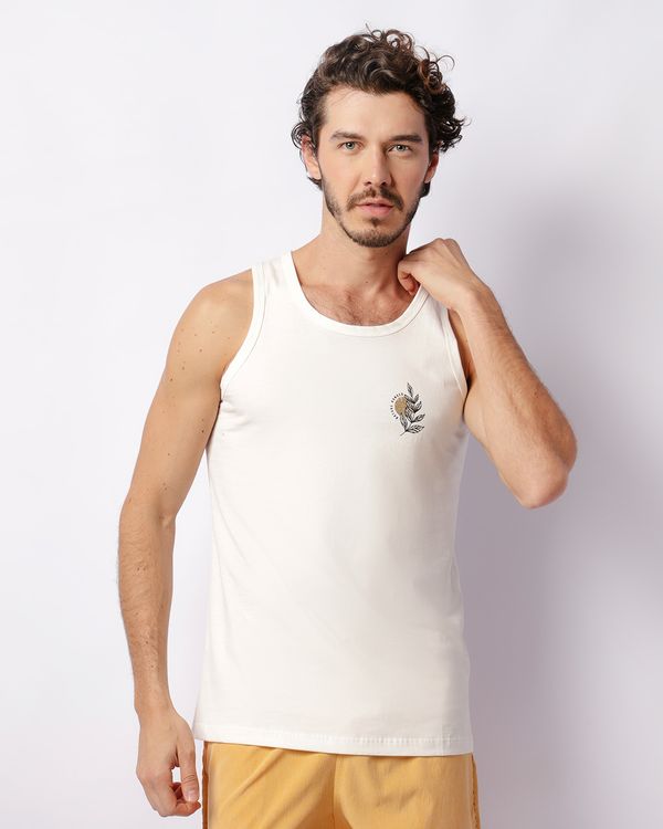 Regata Masculina Surf Estampada Off White GG
