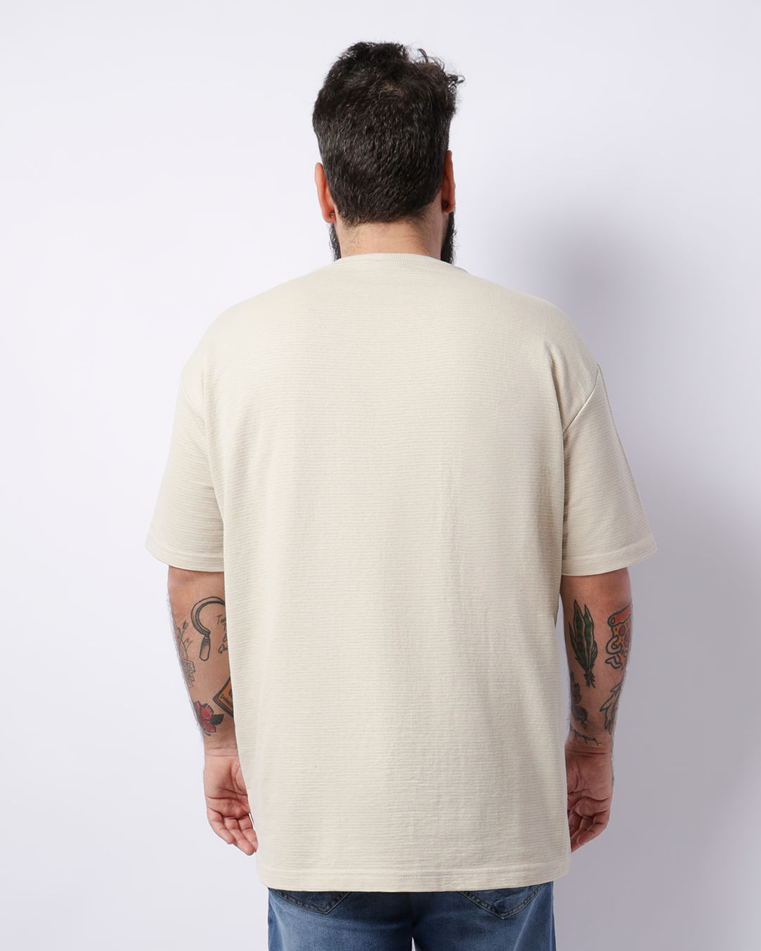 Camiseta-51240434-Gangster-Bord-Bege-P---Bege