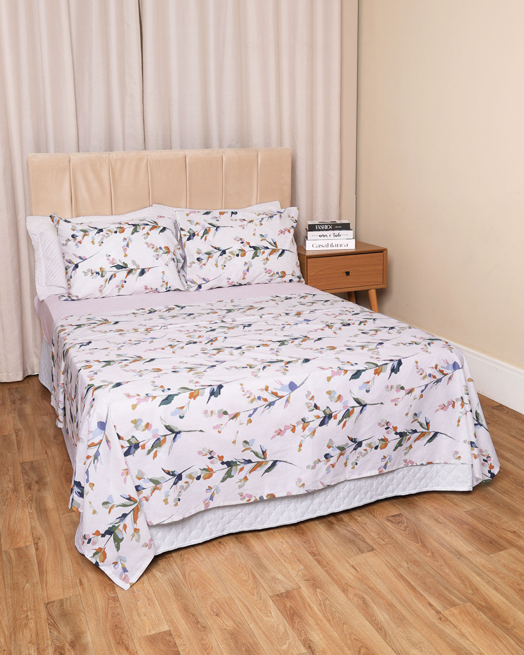 Jg-De-Cama-Attuale-150-Fios-Casal---Off-White-Floral