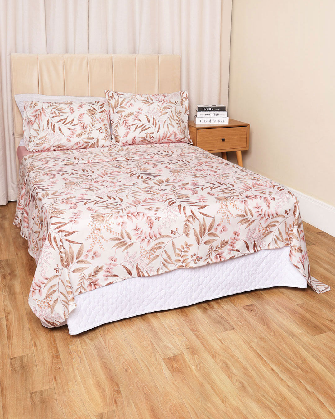 Jg-De-Cama-Cs-Outono-Folhas----4-Pc---Estampado