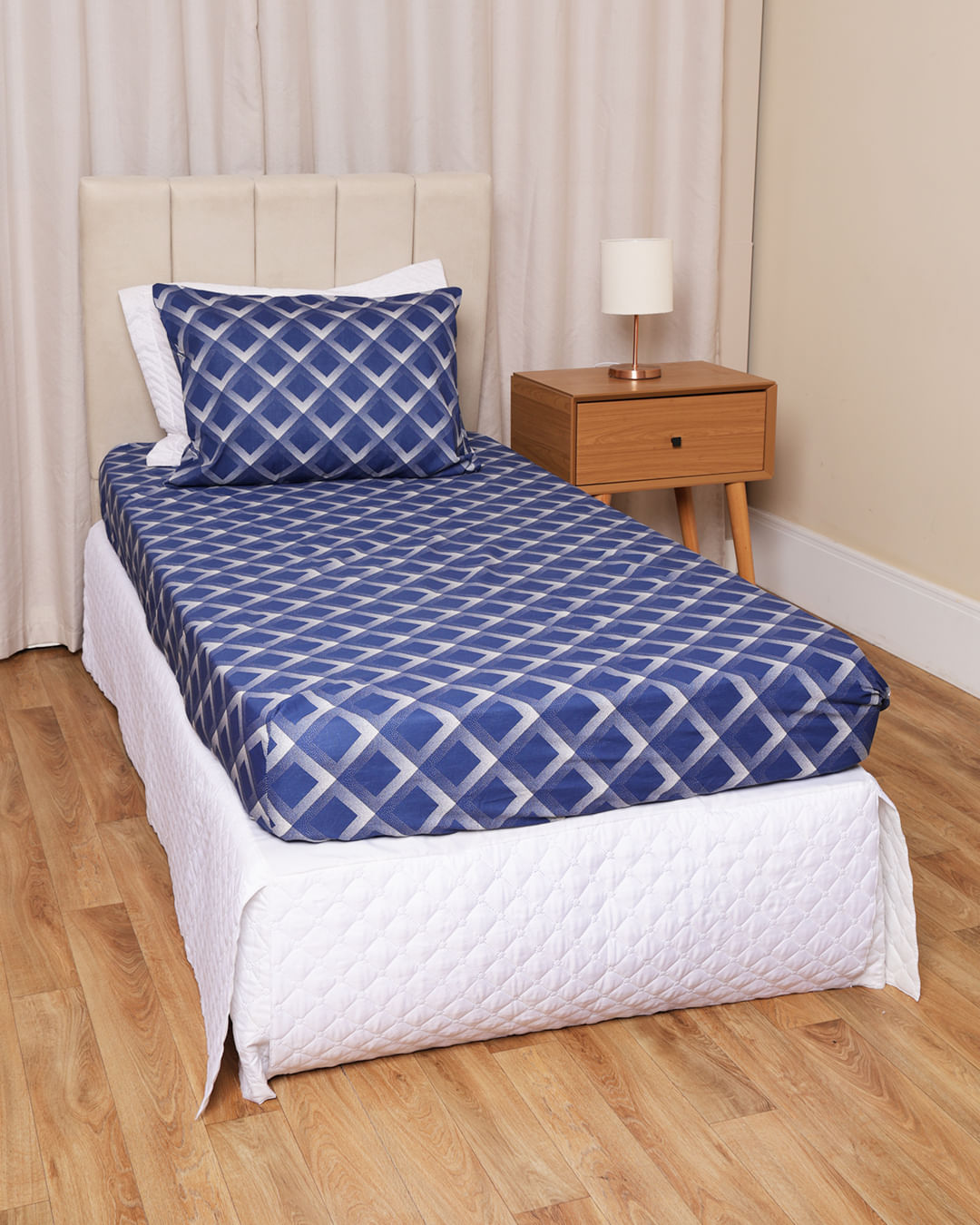 Jg-De-Cama-St-2-Pc-100--Algodao-Est---Azul-Escuro