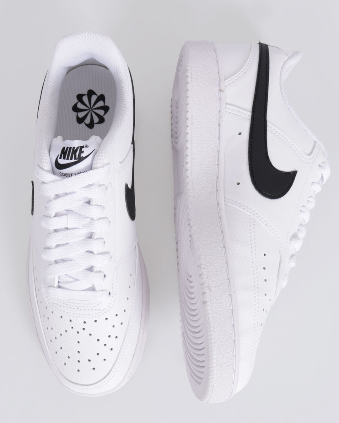 Tênis Feminino Nike Couro Court Vision Low Branco