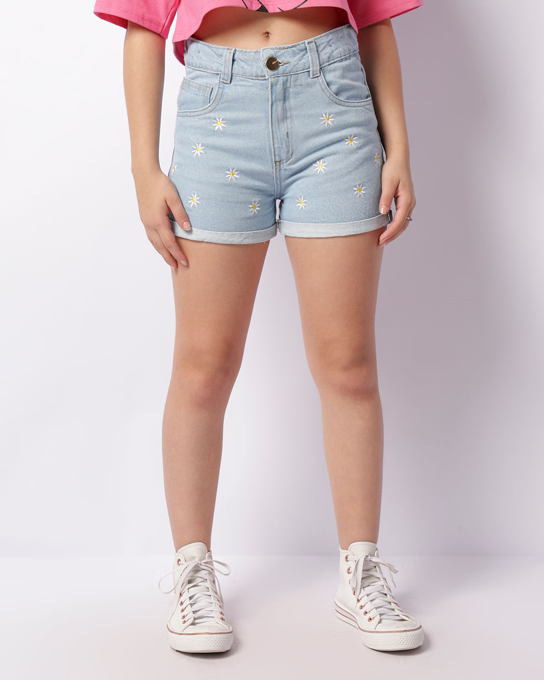 Short-46827-Bordad-Floral-Lc-F-1016---Blue-Jeans-Claro
