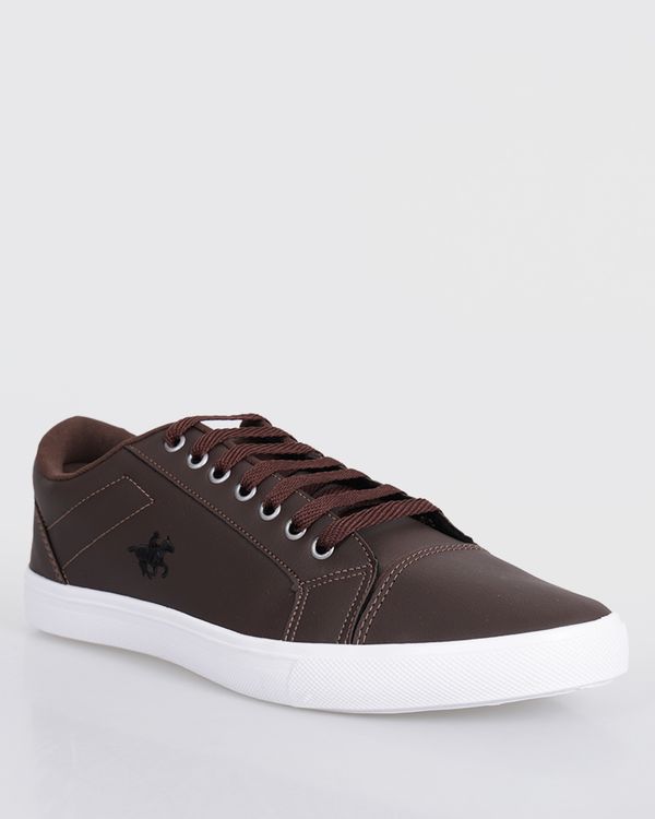 Sapatênis Masculino Casual Polo Energy Marrom 42