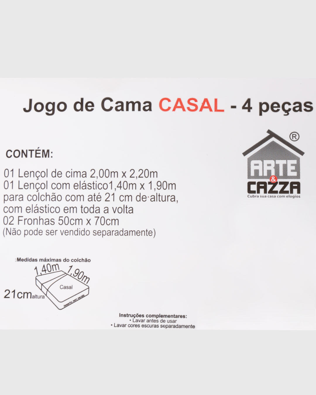 Jogo-Ac2003-Microfibra-Casal-4pcs---Verde-Outros