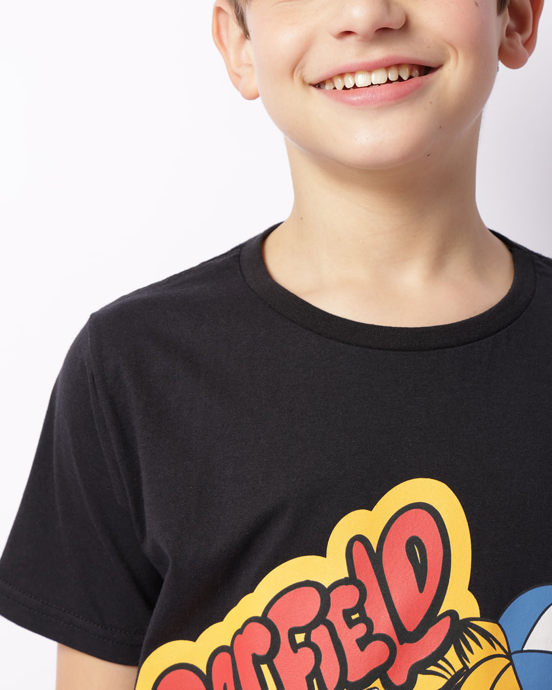 Camiseta-Ch34978-Mc-M-1016--Garfield---Preto