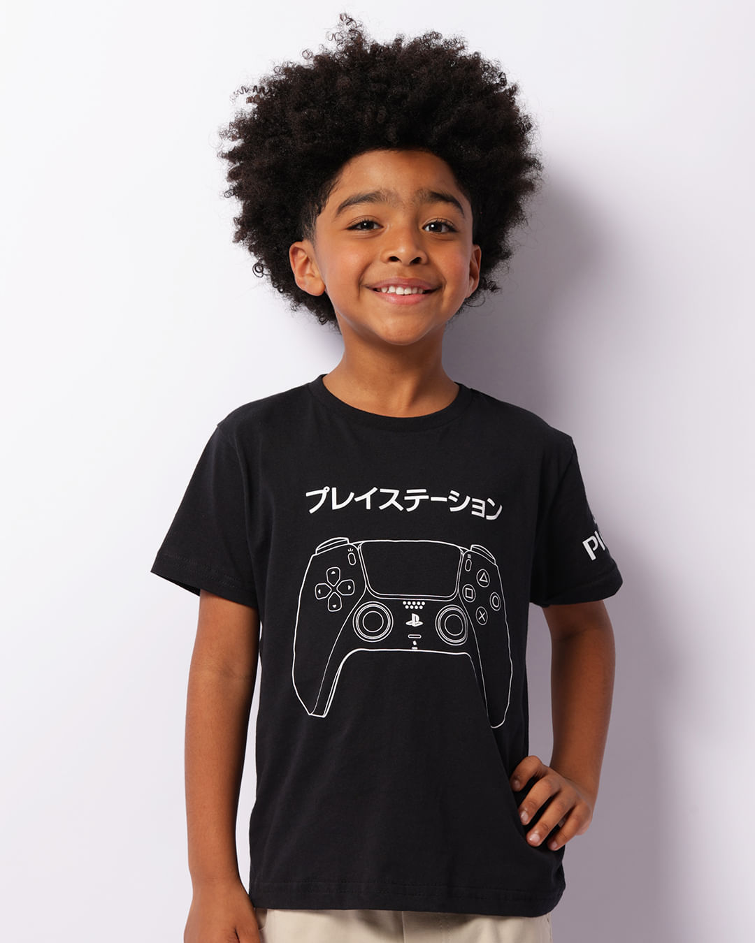 Camiseta-Ch34141-Mc-M-410-Playstation---Preto