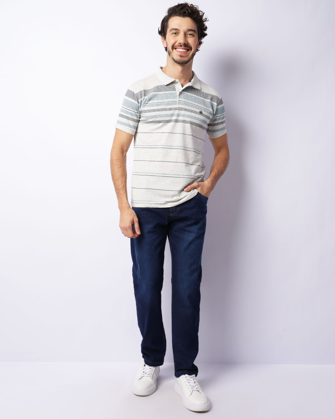 Polo-Ib13844-Listra-Mescla-Banana-Pgg---Mescla-Outros