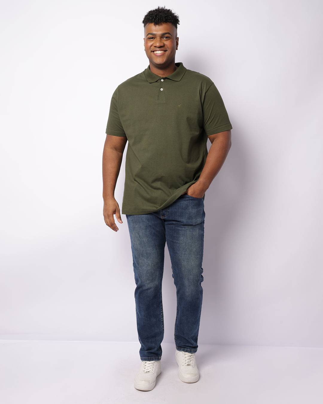 Polo-W201--Basica-Bord-Vde-Plus---Verde