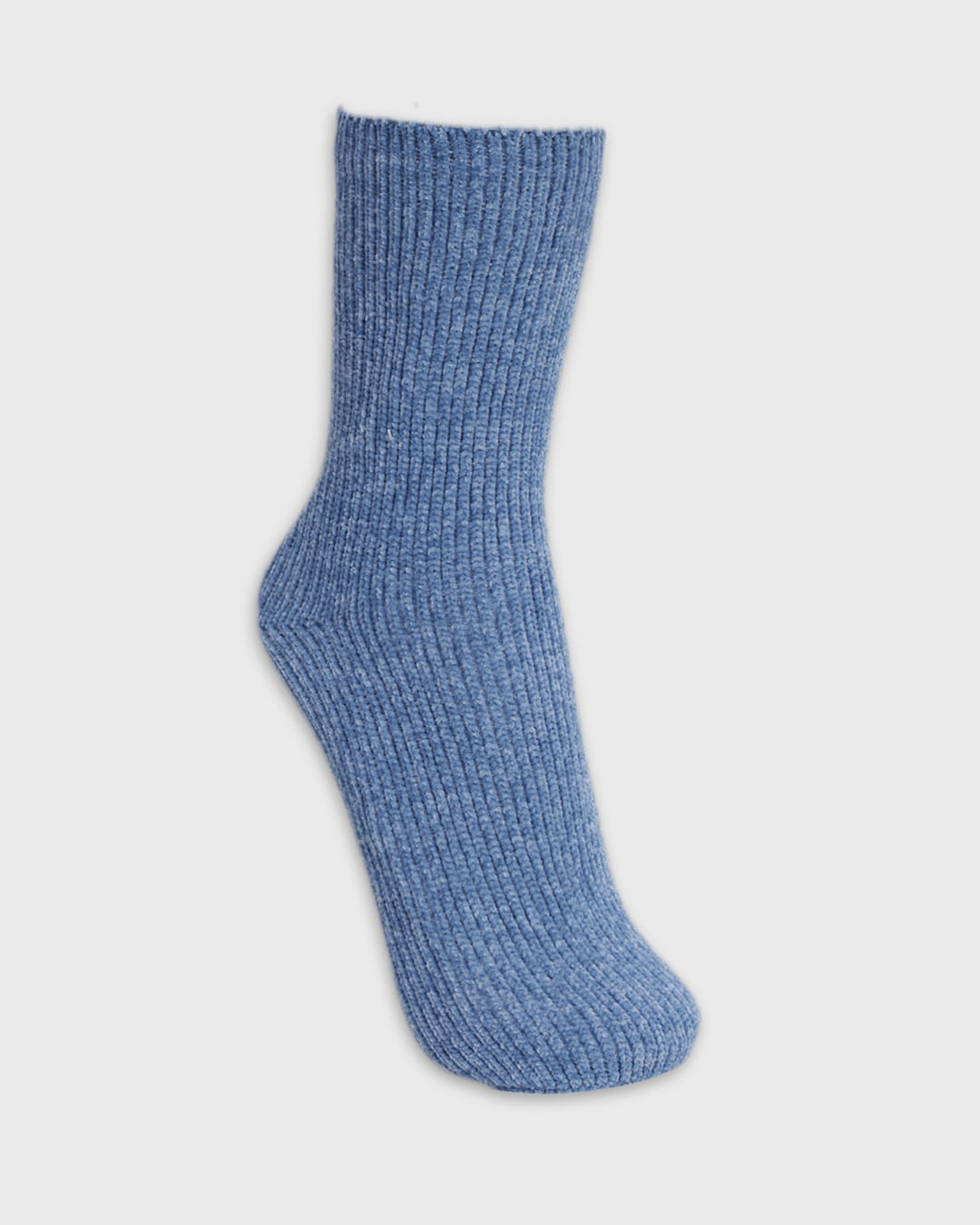 Meia-Chenille-Lisa-Tor27-A-Azul---Azul-Medio