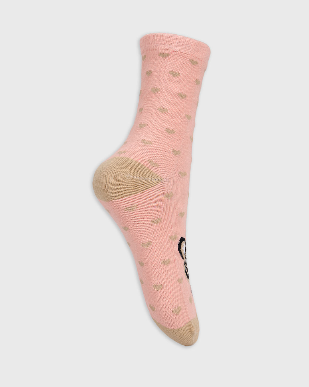 Kit-2-Pares-De-Meia-Infantil-Cano-Longo-Estampada-Rosa