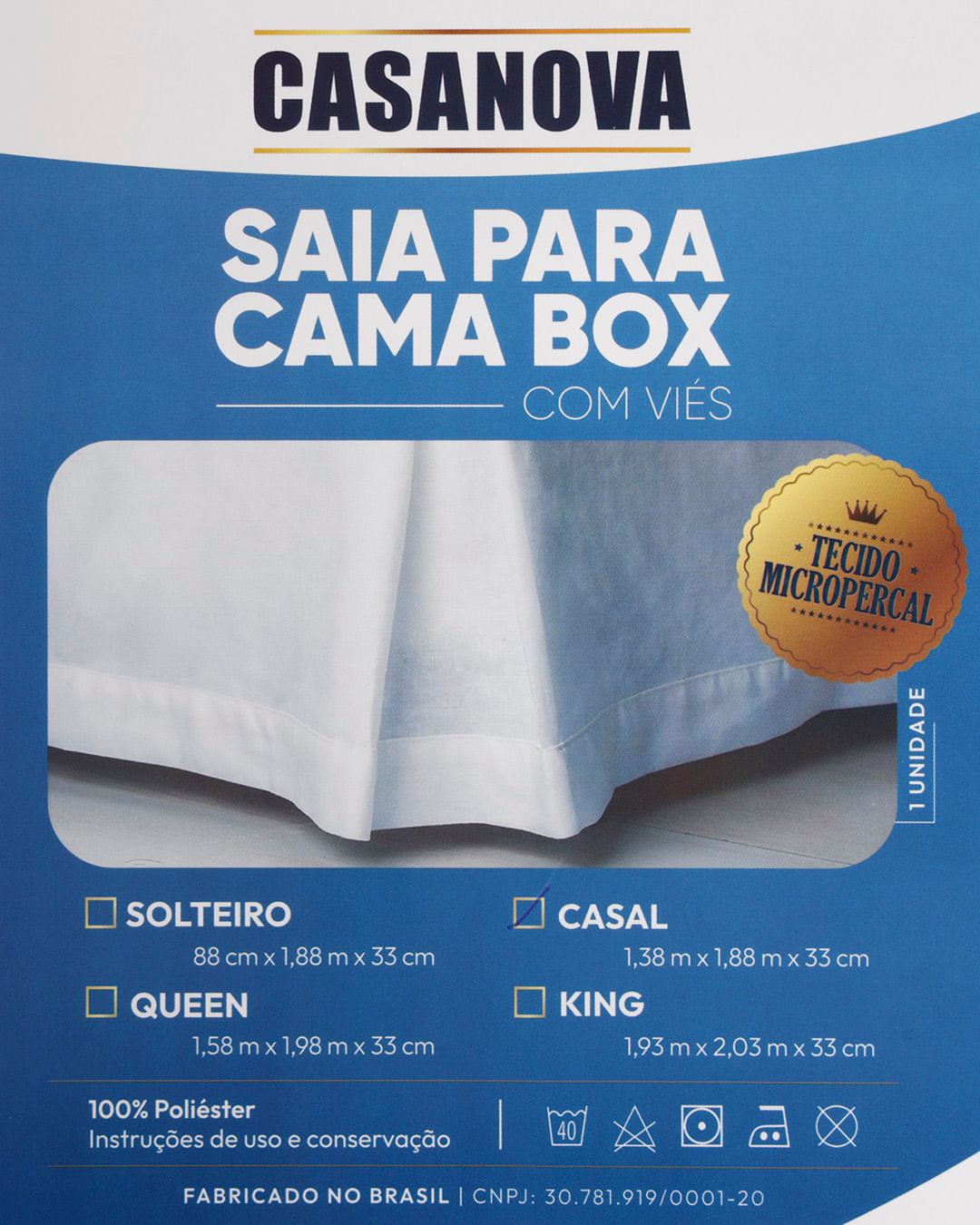 Saia-Micro-Percal-Cvies-Casal---Branco