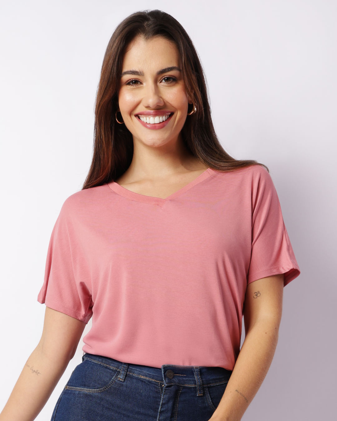 Blusa-Wt522-Visco-C-Retilinea-Rose---Rosa-Medio