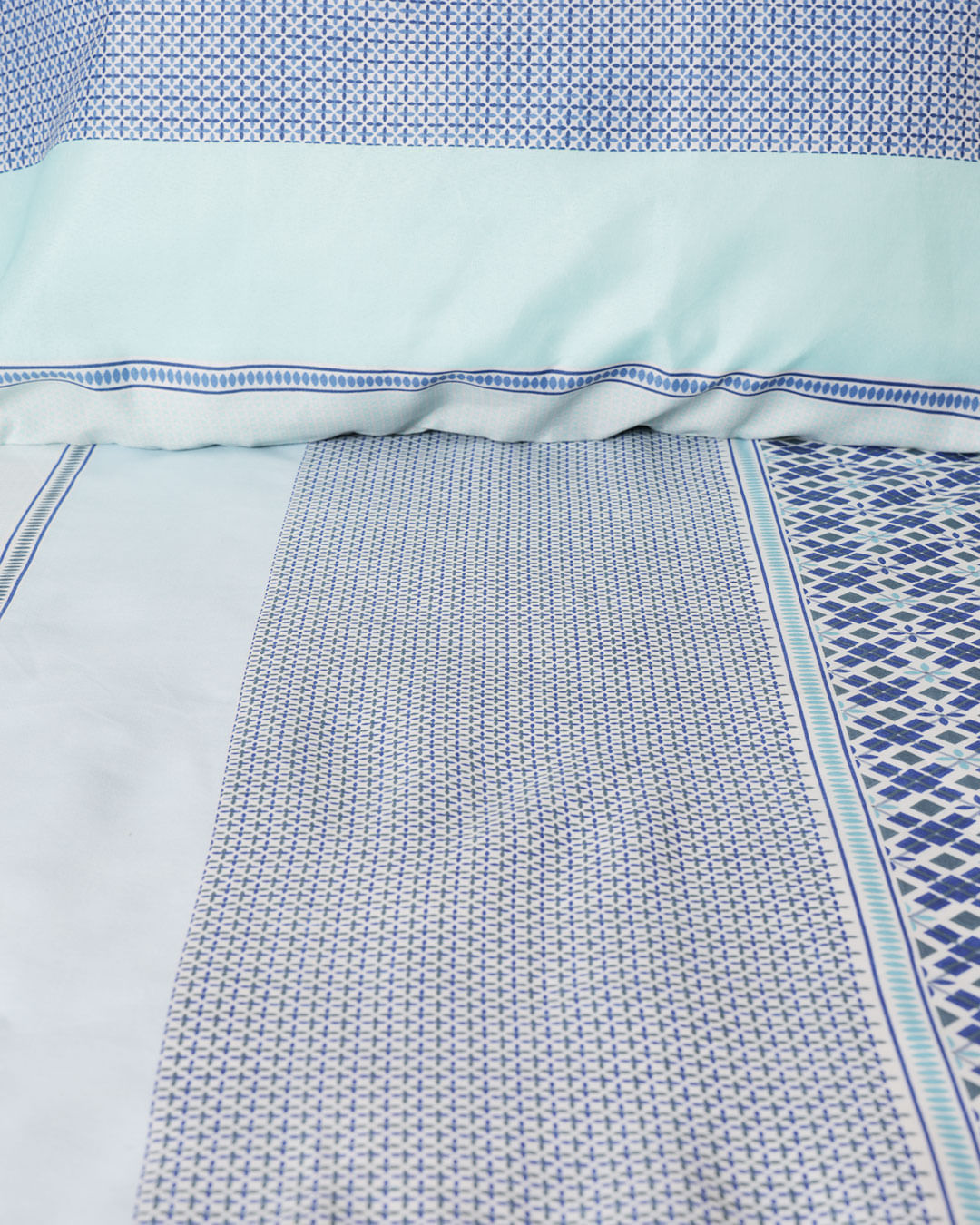 Jogo-De-Cama-Queen-3-Pcs-Sortido-Moderno---Azul-Listrado