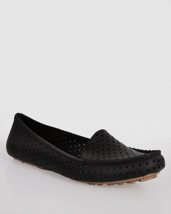 Mocassim Feminino Texturizado Preto 35