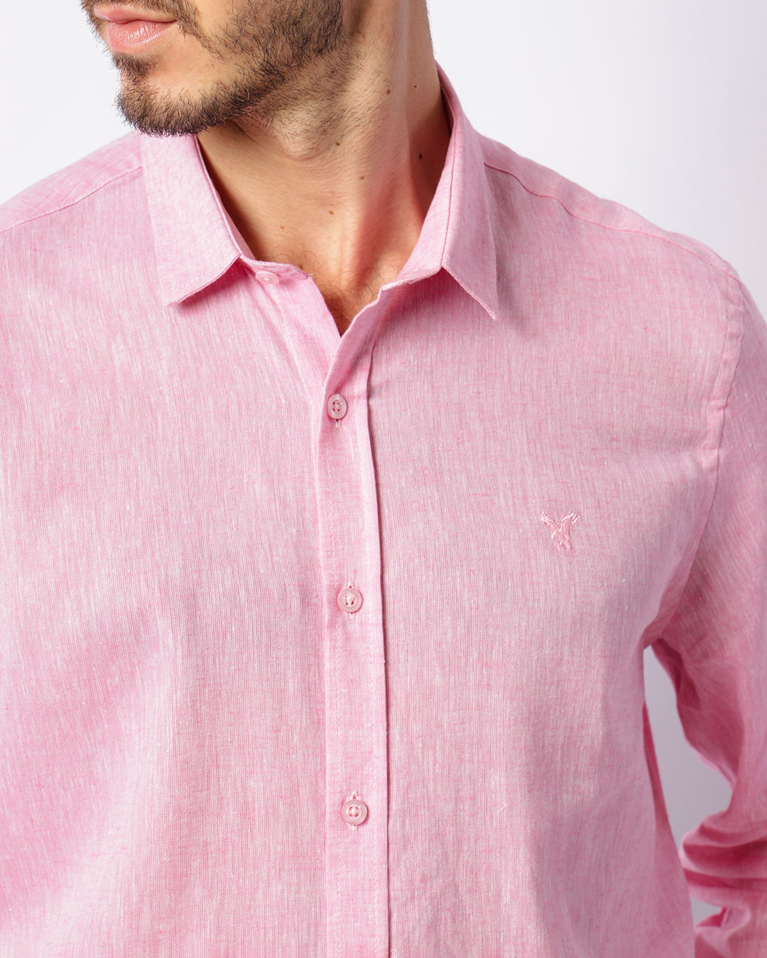 Camisa-Linho-Algodao-Pink---Pink