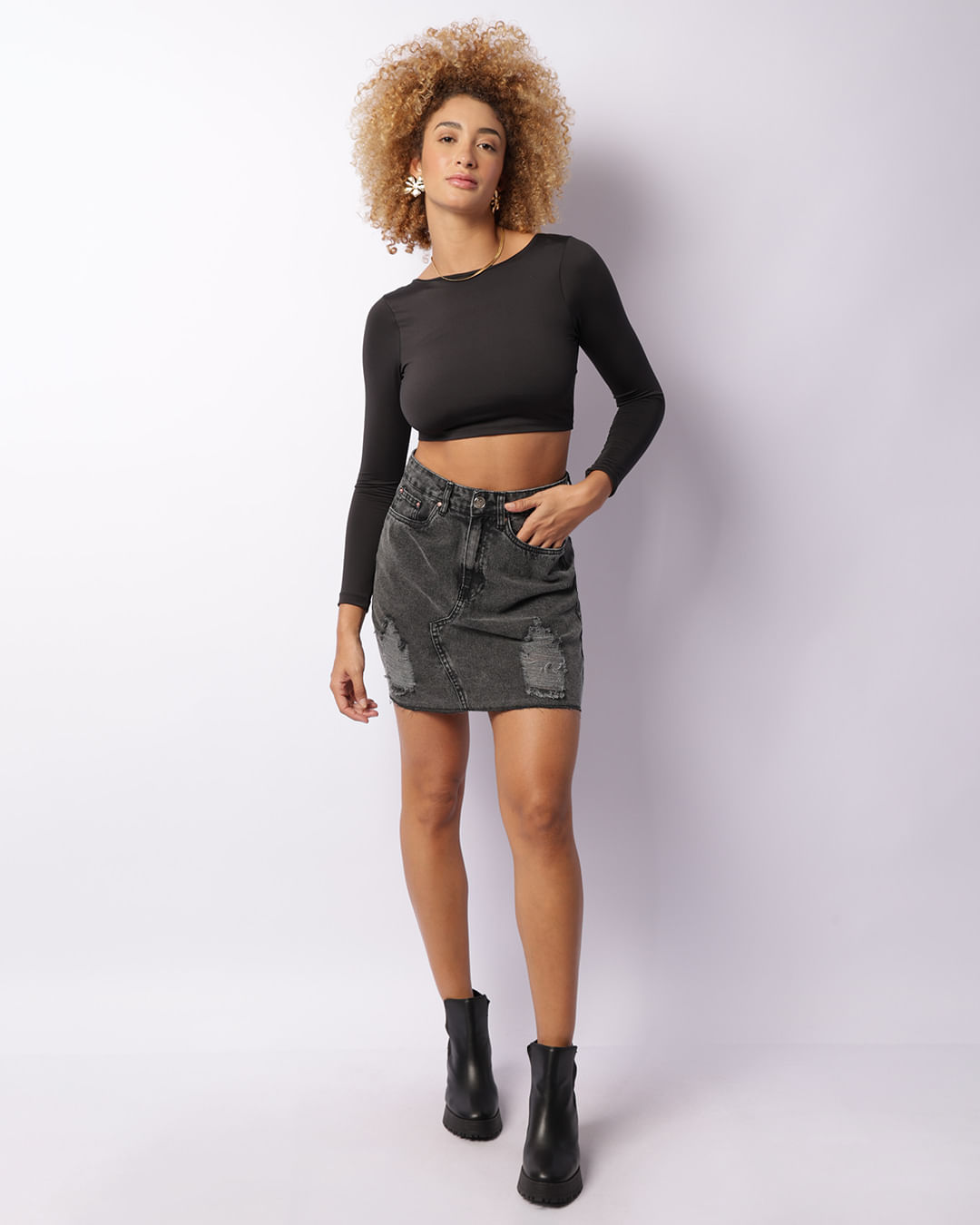 Saia-Black-Jeans-Com-Rebolo-6711741---Black-Jeans-Escuro