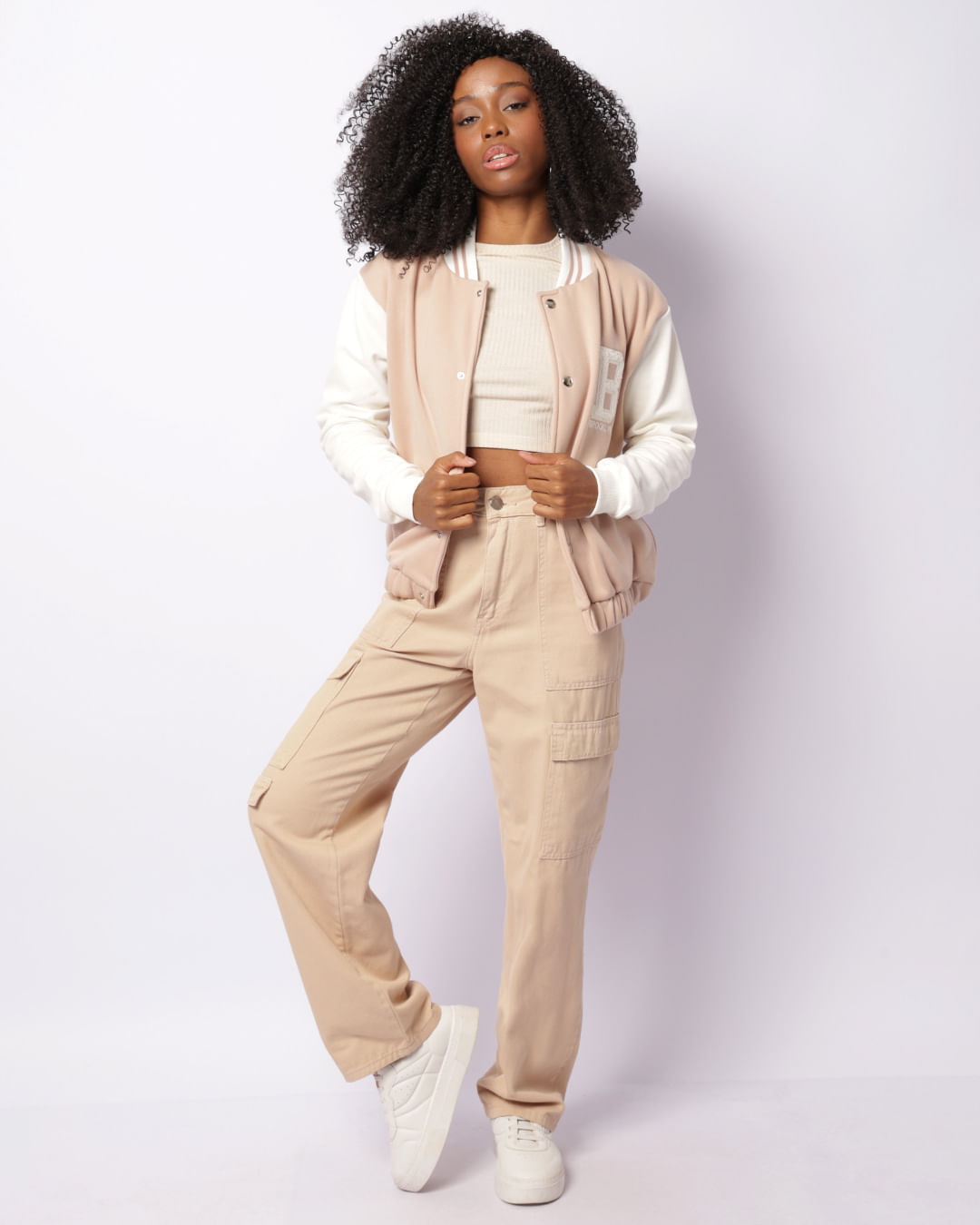 Bomber-Mol-Abt-Pg-College-Gola-Retiline---Bege-Medio