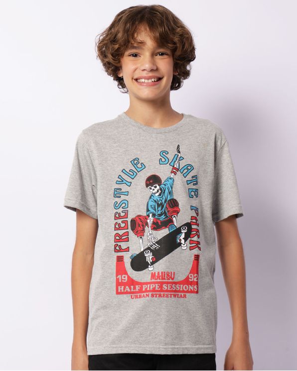 Camiseta Juvenil Estampa Tokyo Branca | Lojas Torra - Lojas