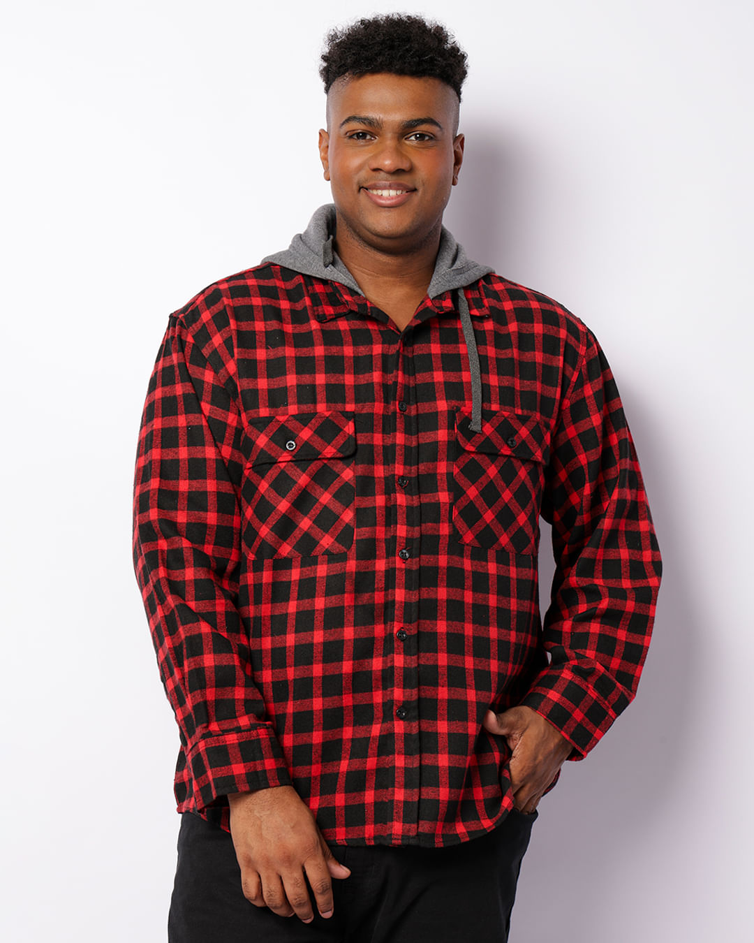 Camisa-Flanela-Xadrez-Capuz-Plus-Psp02---Vermelho-Medio