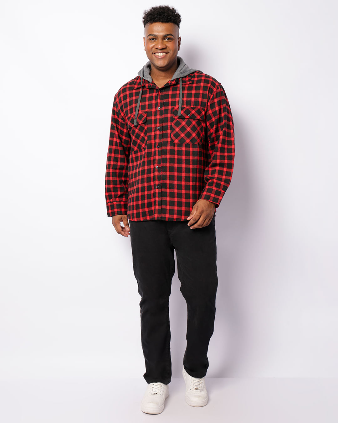 Camisa-Flanela-Xadrez-Capuz-Plus-Psp02---Vermelho-Medio