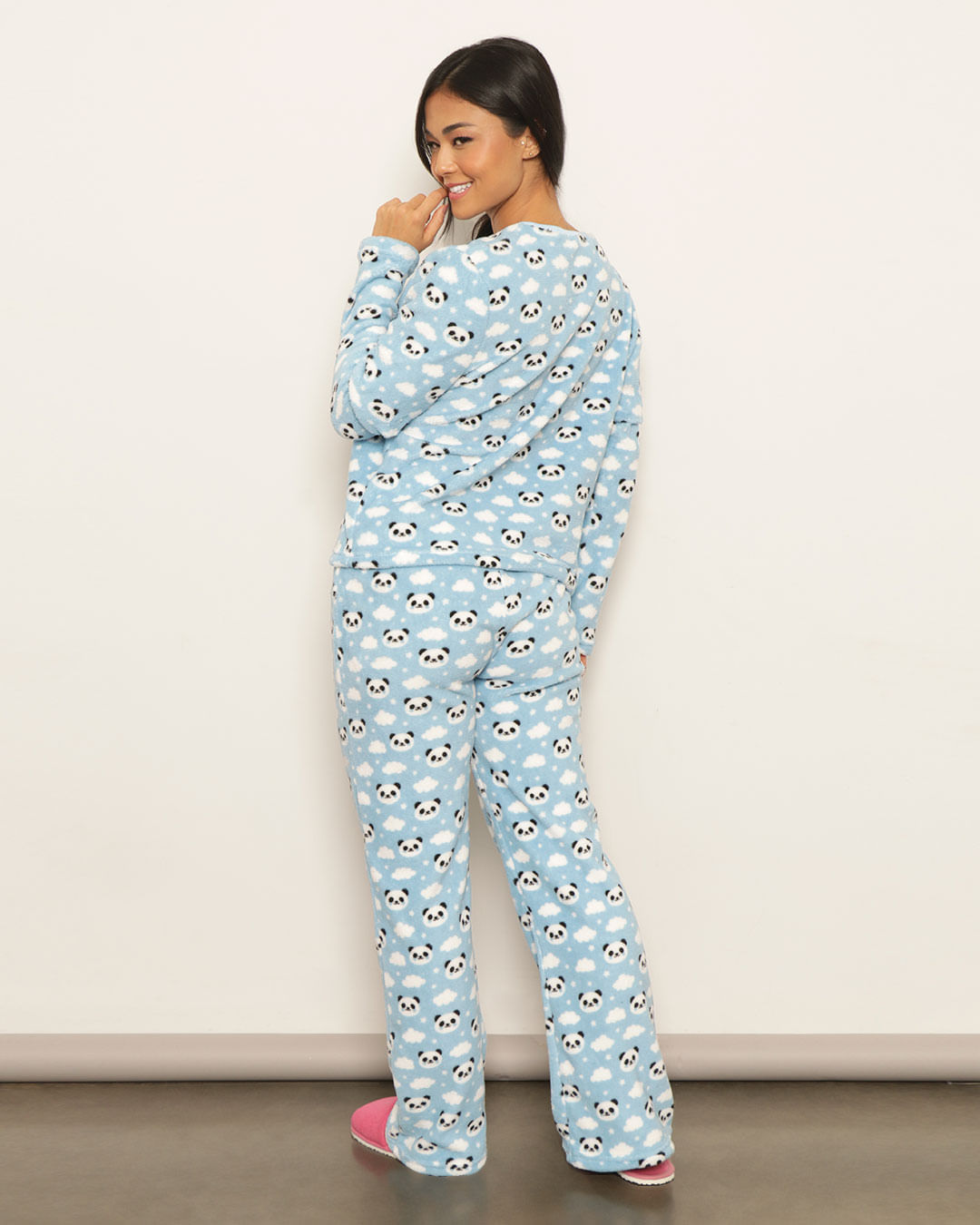 Pijama-Longo-Soft-Panda---Azul-Medio
