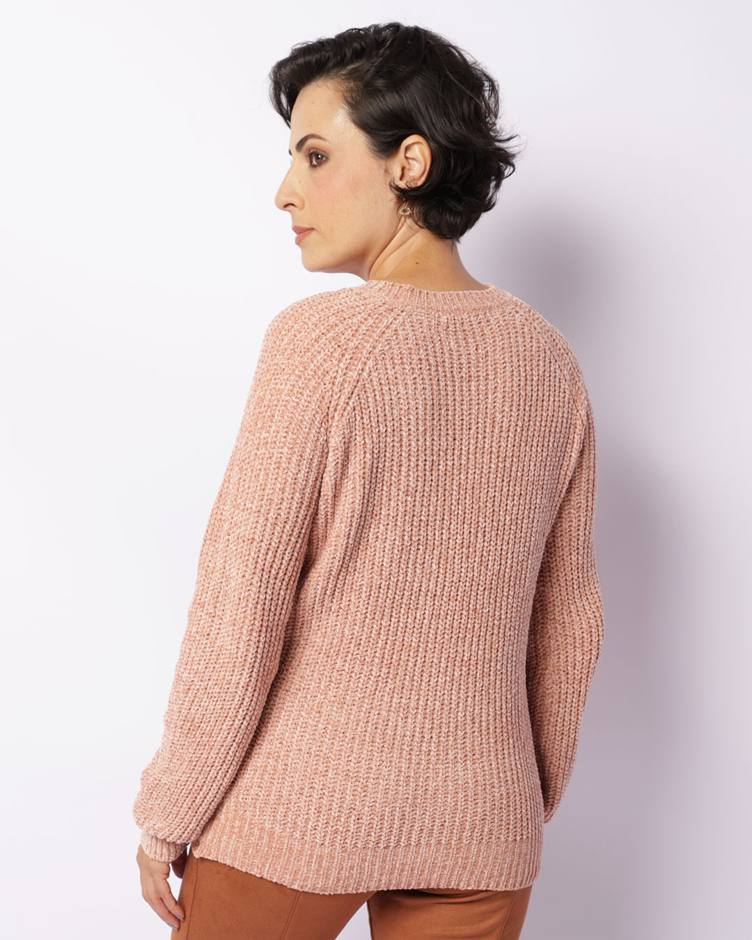 Sueter-6869-Chenille-Tranca-Rose---Rosa-Medio