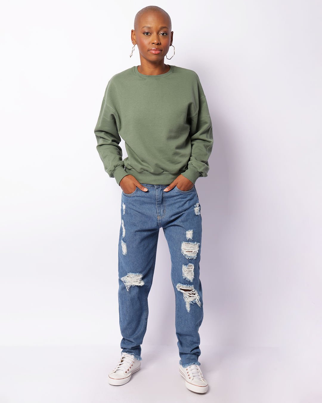 Blusa-T586-Moletom-Ombro-Deslocado---Verde-Escuro
