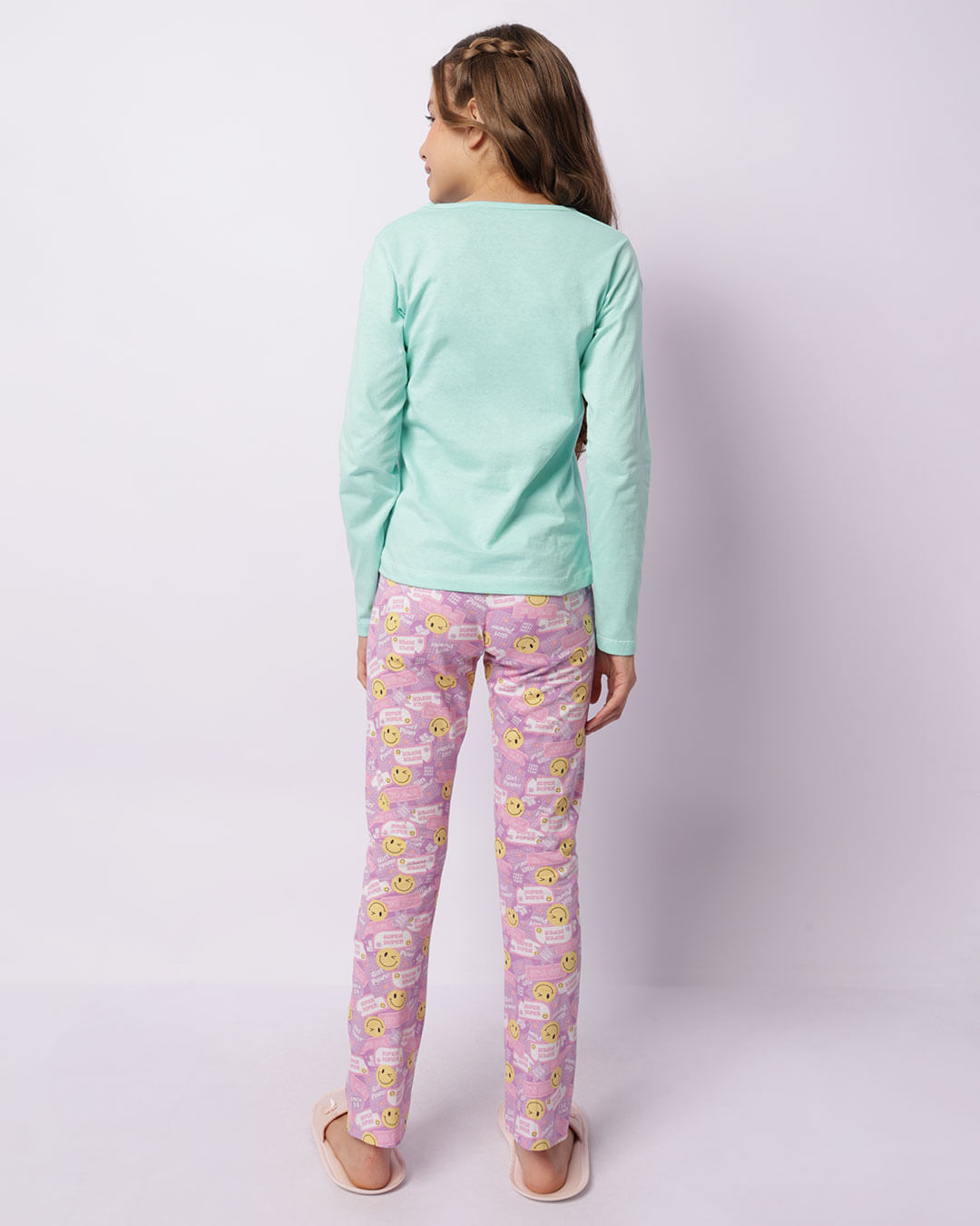Pijama--Ml-Juva-1014-Sortido---Verde-Claro