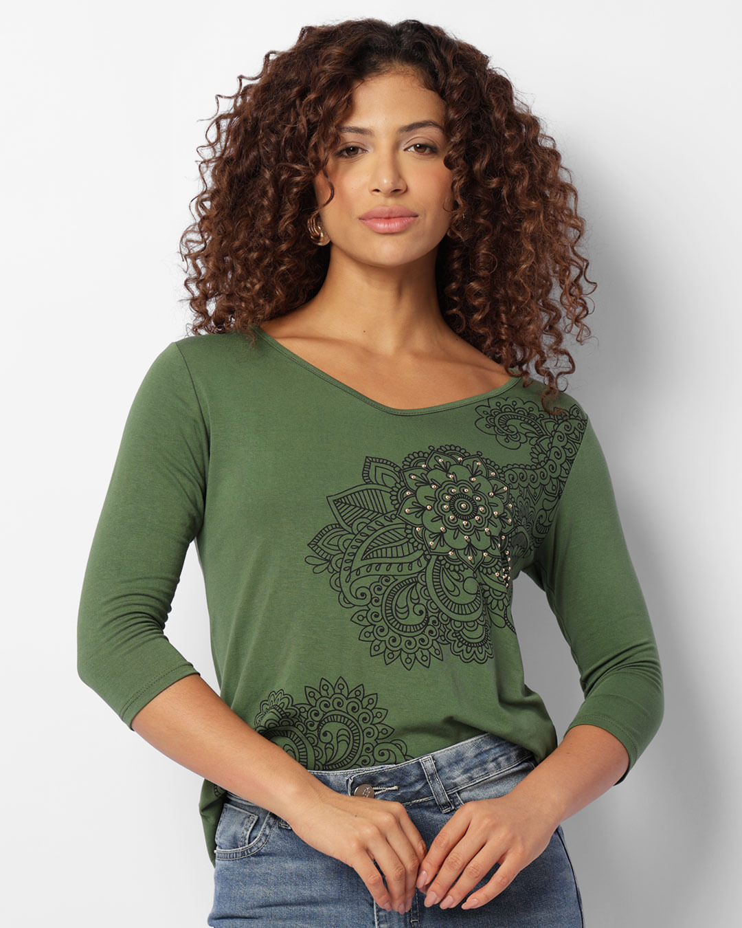 Blusa-Ml-Gola-V-C-Estampa-Wt246---Verde-Medio