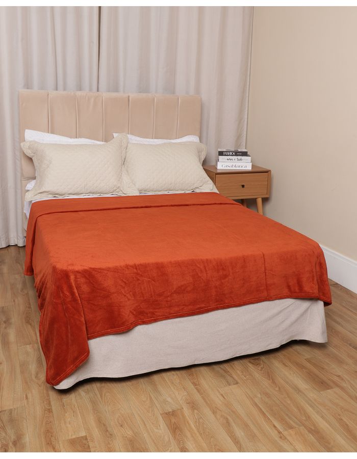 Manta-Fleece-Casal-181340-Terracota---Terracota-Escuro