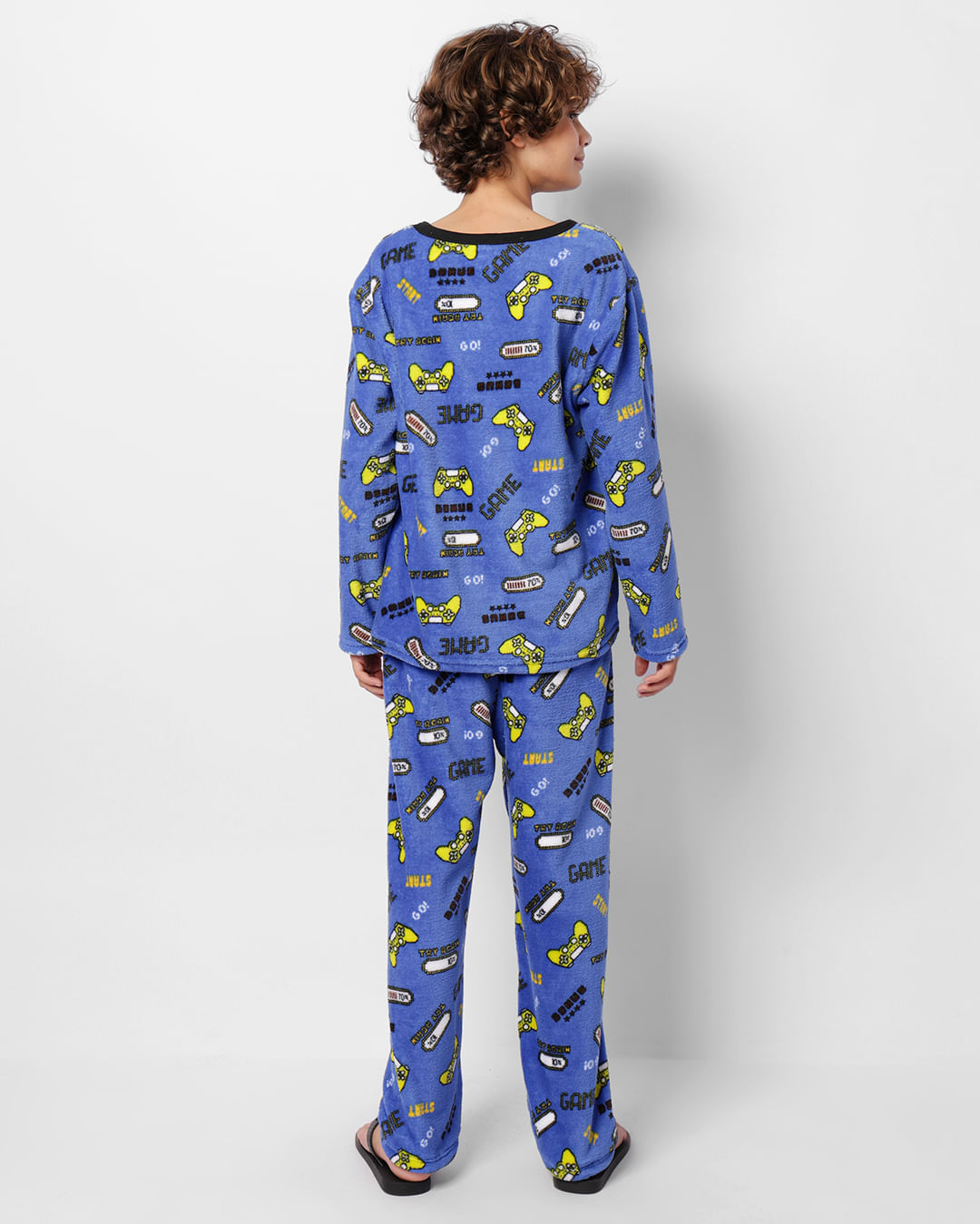 Pijama-Fleece-Juvo-1216-Game-67694---Azul-Medio