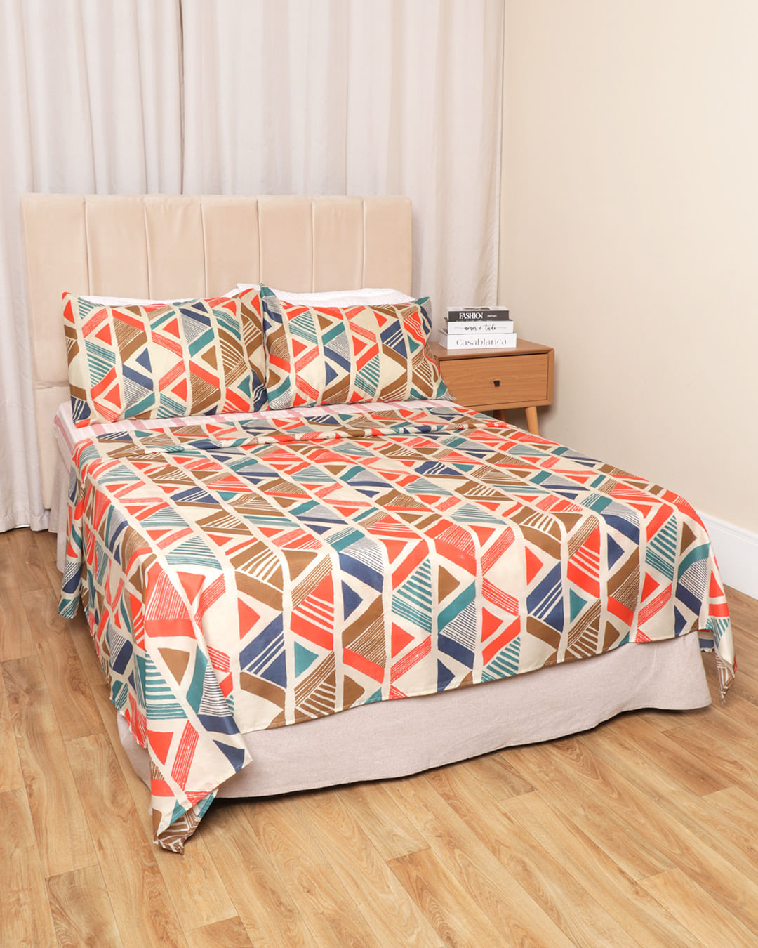 Jogo-Ac2003-Microfibra-Casal-4pcs---Bege-Floral