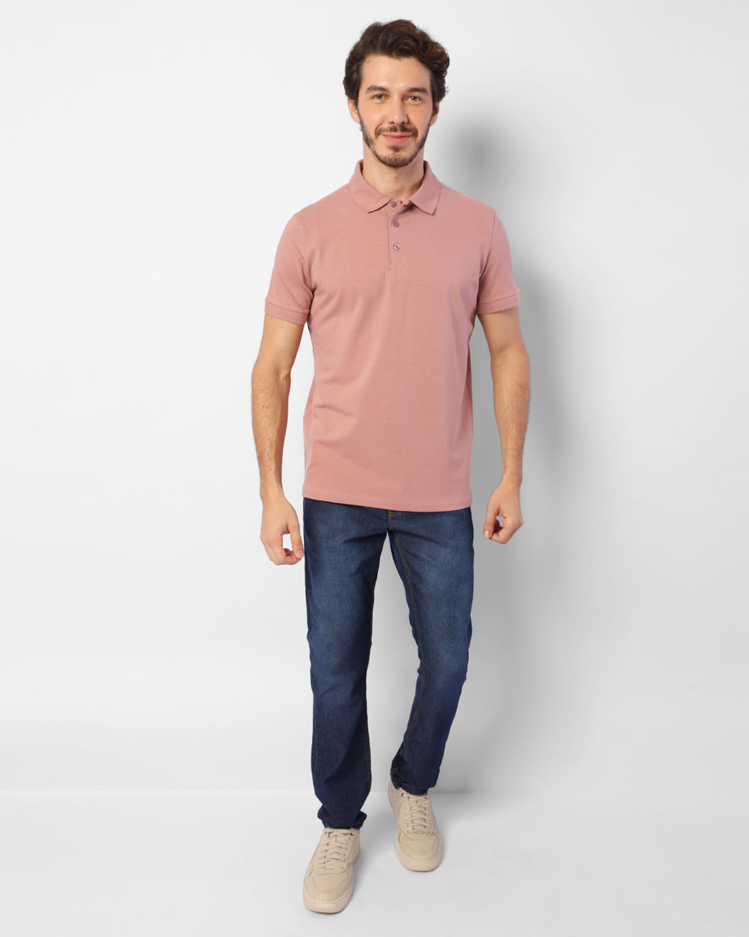 Polo-Cottonelast-Rose-Pgg---Rosa-Claro