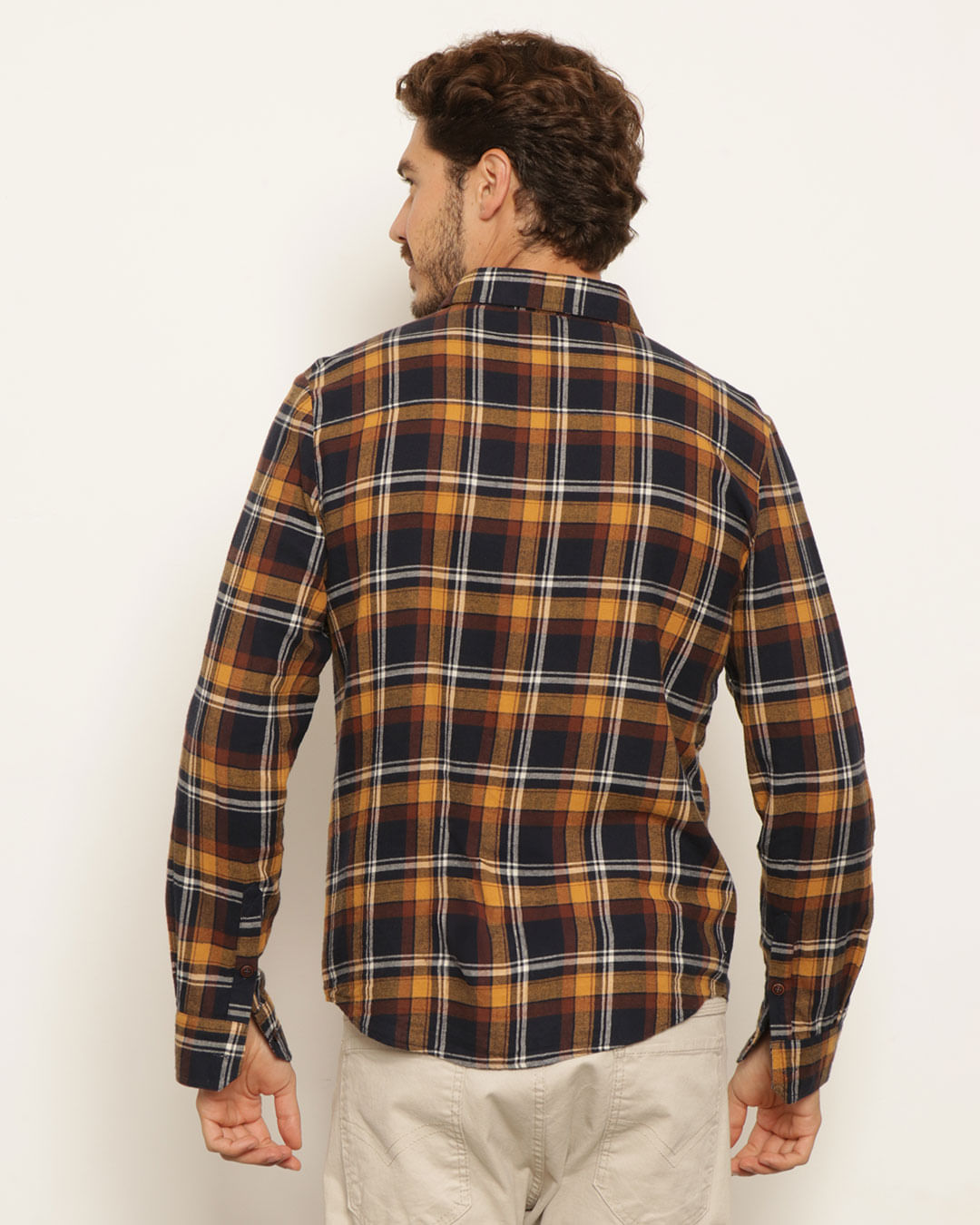 Camisa-Flan-Ml-Siena-2pkt-Pgg---Marrom-Xadrez
