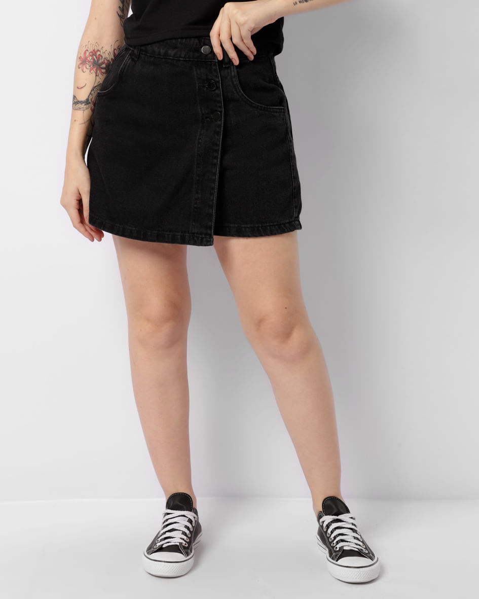 Shorts-Saia-Black-Jns-Bt-Aparente-65756---Black-Jeans-Escuro