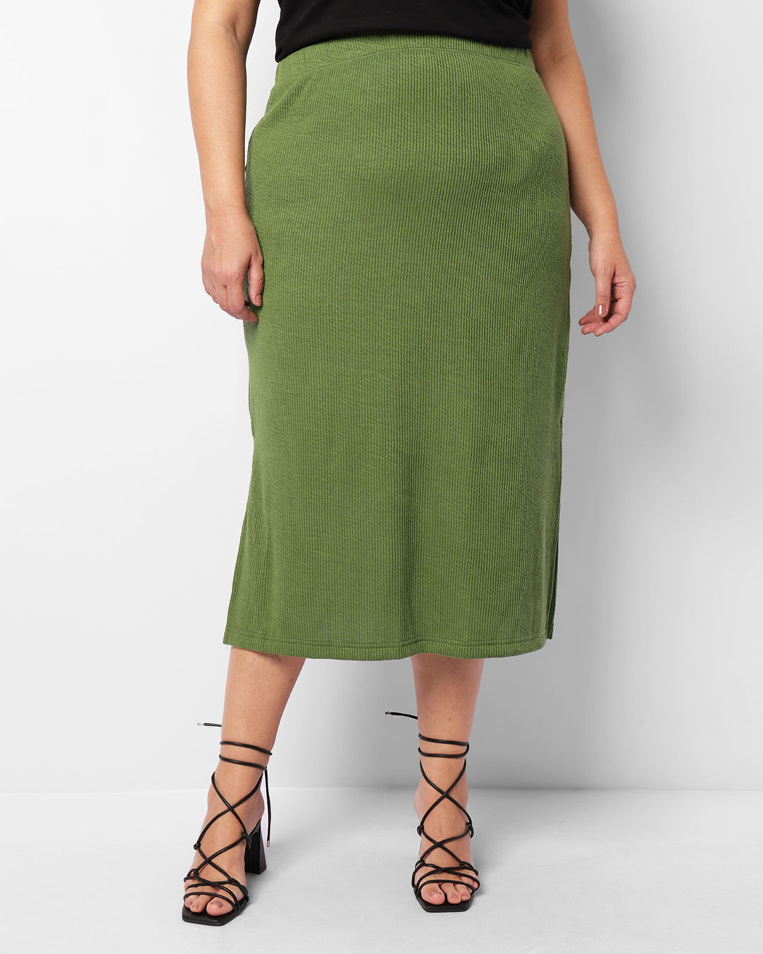 Saia-310961pl--Midi-Canel-Ondas-Fenda-La---Verde-Escuro